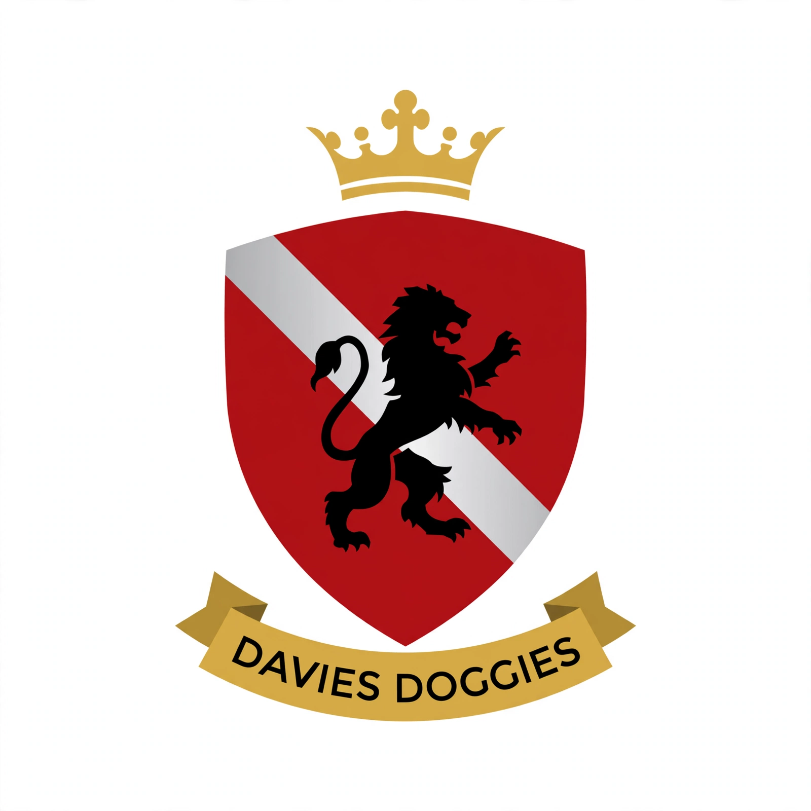 Davies Doggies shield logo